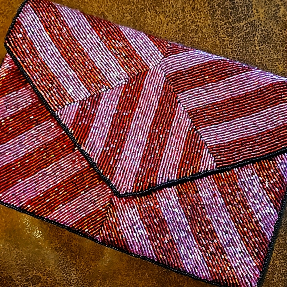 Beaded purse